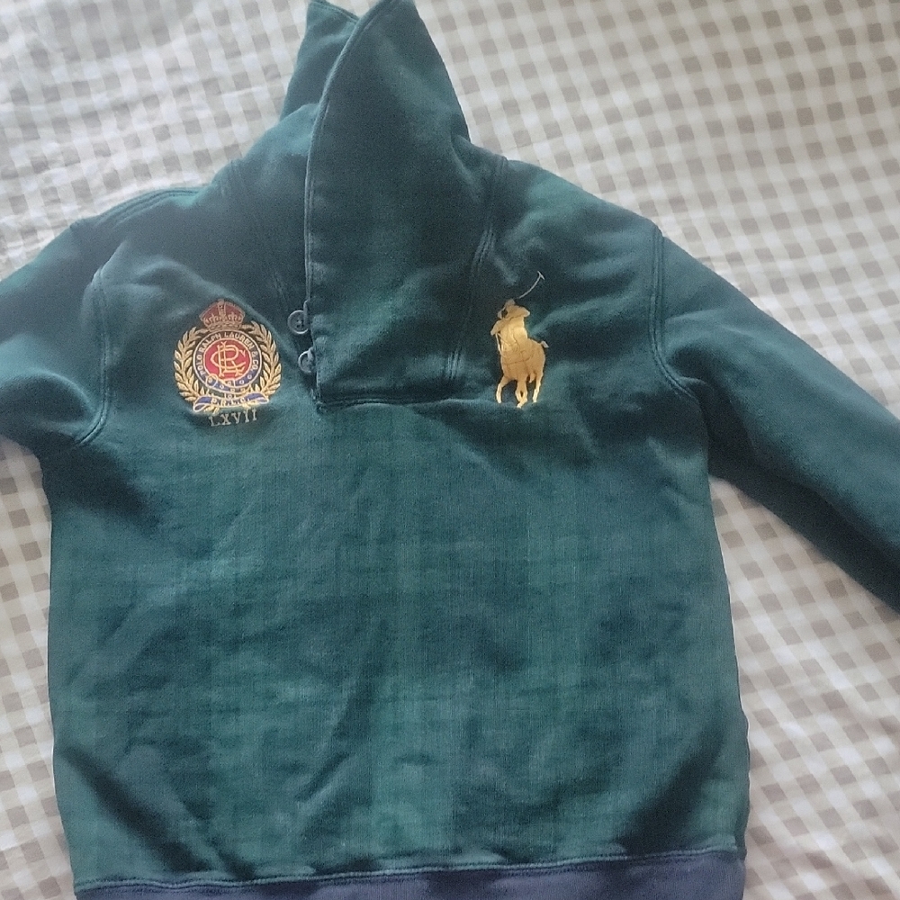 Polo by Ralph Lauren Kids Dark Green Hoodie